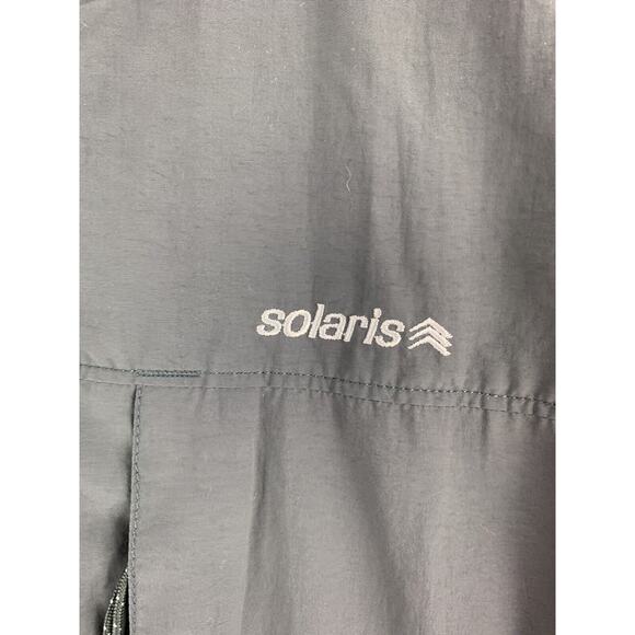 Solaris Jacket Mens size small Soft shell/Fleece black/gray Pockets Full Zip‎ - Picture 4 of 5